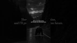 Show me your daily routine and I’ll predict your WHOLE FUTURE.