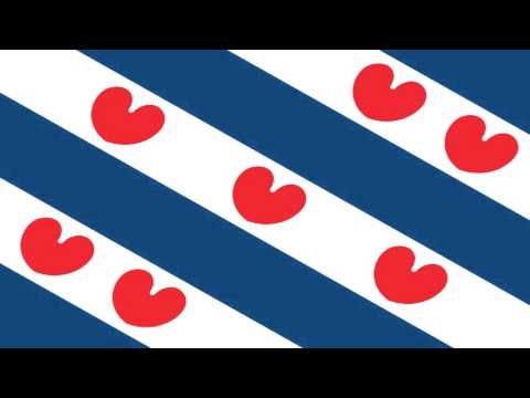 Bandera Secesionista del Regionalismo Frisón - Secessionist Flags of The Frisian Regionalism