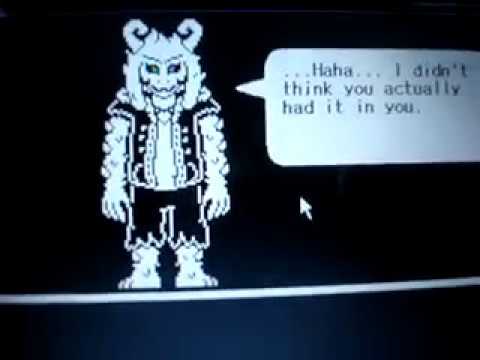 let play storyswap color: asriel genocide battle