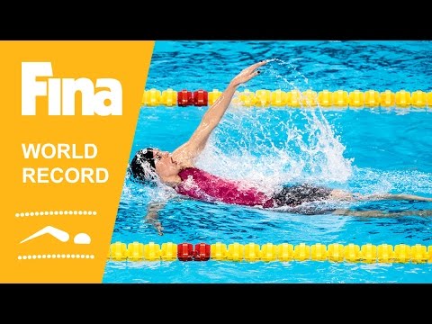 Katinka Hosszú |World Record 200m Backstroke | 2014 FINA World Swimming Championships Doha