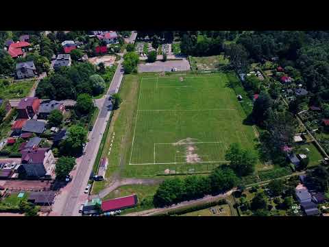 Zabrze z drona - Stadion KS Piast Pawłów