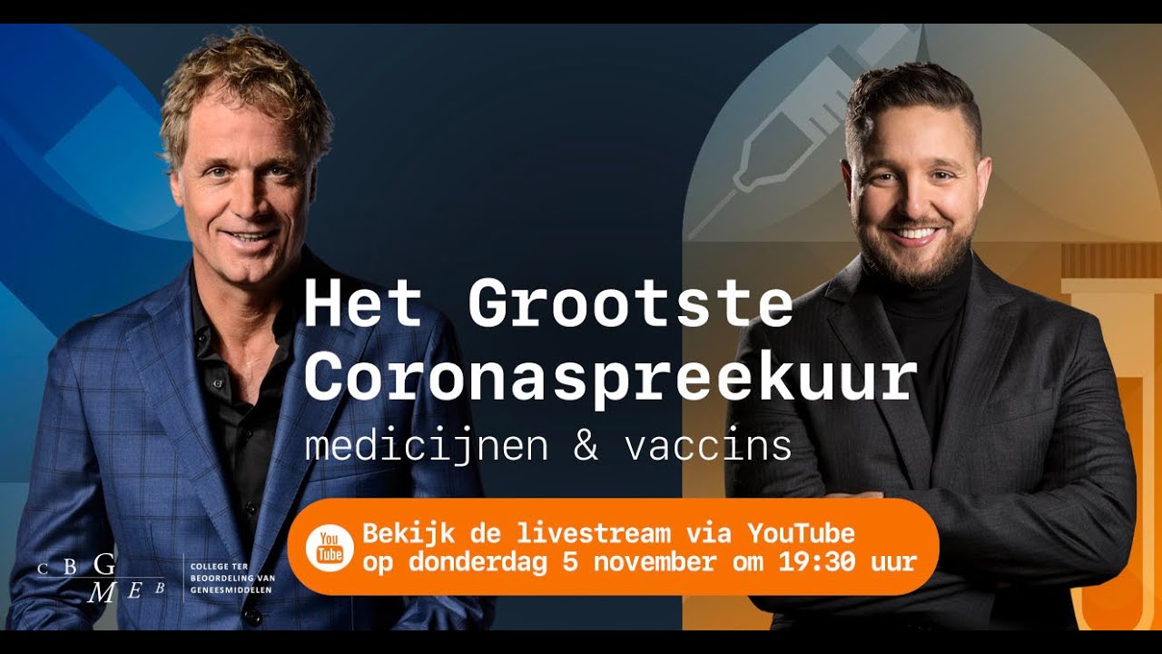 Het Grootste Coronaspreekuur - medicijnen & vaccins