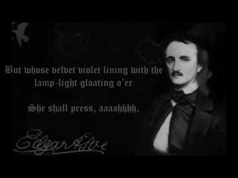 Edgar Allan Poe - The Raven with subtitles (Read by Christopher Lee)