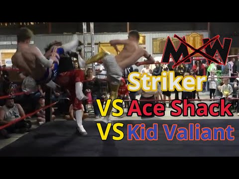 Striker vs Ace Shack vs Kid Valiant highlights  [MXW Horsham Show - 25/9/22]