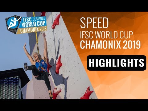 IFSC World Cup Chamonix 2019 || Speed finals highlights