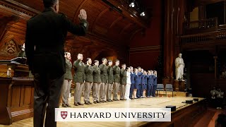 Harvard ROTC Commissioning Ceremony 2025