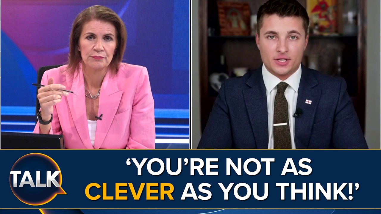Video: TalkTV's Julia Hartley-Brewer clashes with Restore Britain spokesman on white British demographics