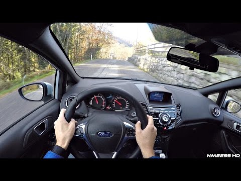 2017 Ford Fiesta ST200 POV Drive on Winding Roads - Lovely Engine Sound