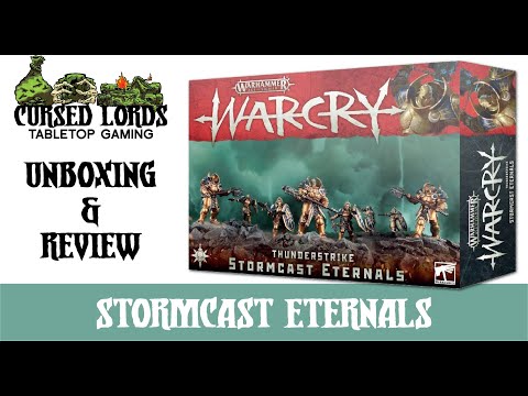 Warcry Stormcast Eternals Thunderstrike unboxing
