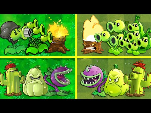 Random Team Plant PvZ 1 vs PvZ 2 - Who Will Win? - Team Plant Vs Team Plant