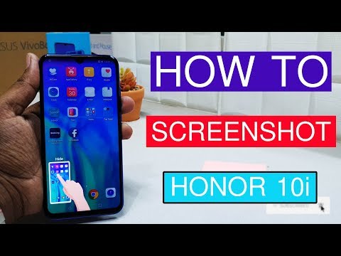 How To Take Screen Shot Honor 10i