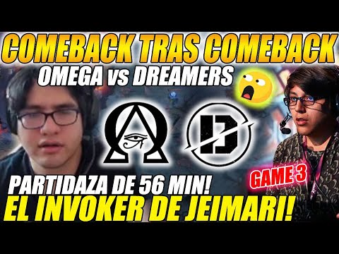 😲VOLTIS TRAS VOLTIS!😲 OMEGA G. vs DREAMERS | "PARTIDAZA DE 56 MIN" DPC SA 2022 Tour 2: Division I
