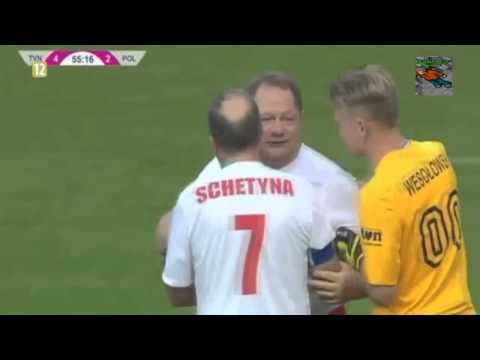 Ryszard Kalisz - Atak na bramkę [mecz TVN vs POLITYCY] 2013