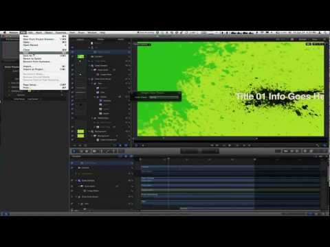 MacBreak Studio - Episode 151: Setting up a Rig in Motion 5 for Final Cut Pro X