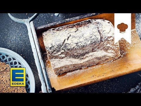 Sauerteigbrot backen | Sauerteig ansetzen und zu Roggenbrot verarbeiten | EDEKA