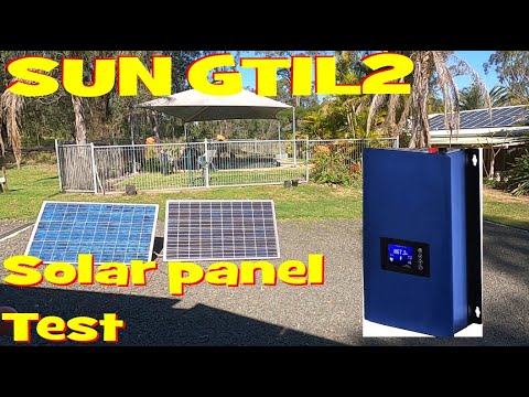 SUN Grid Inverter GTIL2 connected to solar. How good will it work without battery?
