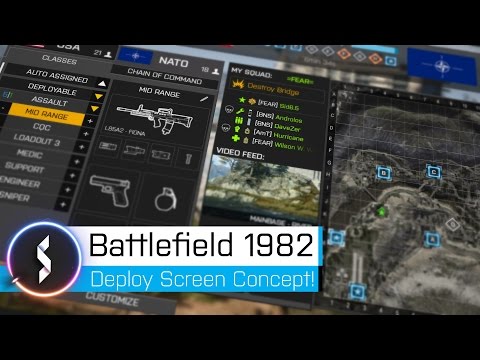 Battlefield 1982 - Deploy Screen Concept Video
