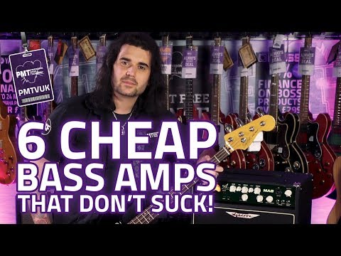 6 Best Cheap Bass Amps That Don't Suck - Fat Tones, Small Price!
