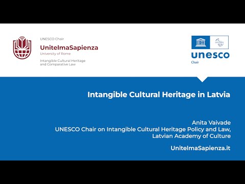 ICH 20YEARS20DIALOGUES - Anita Vaivade - Latvia