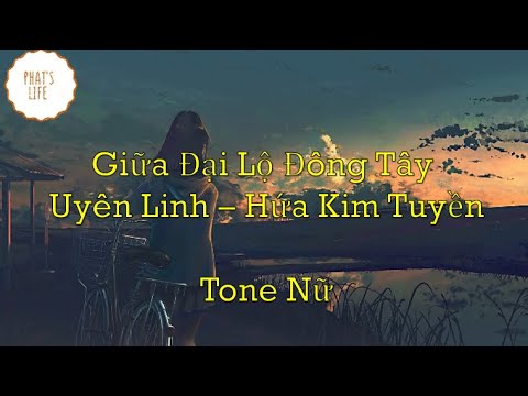 Karaoke Beat Guitar Tone Nữ | Giữa Đại Lộ Đông Tây - Uyên Linh St. Hứa Kim Tuyền | Phat's Life