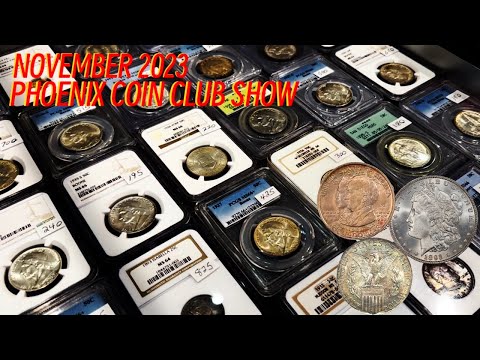 Coin Show POV! Classic Commemorative Coins and Key Dates! Gold & Silver!