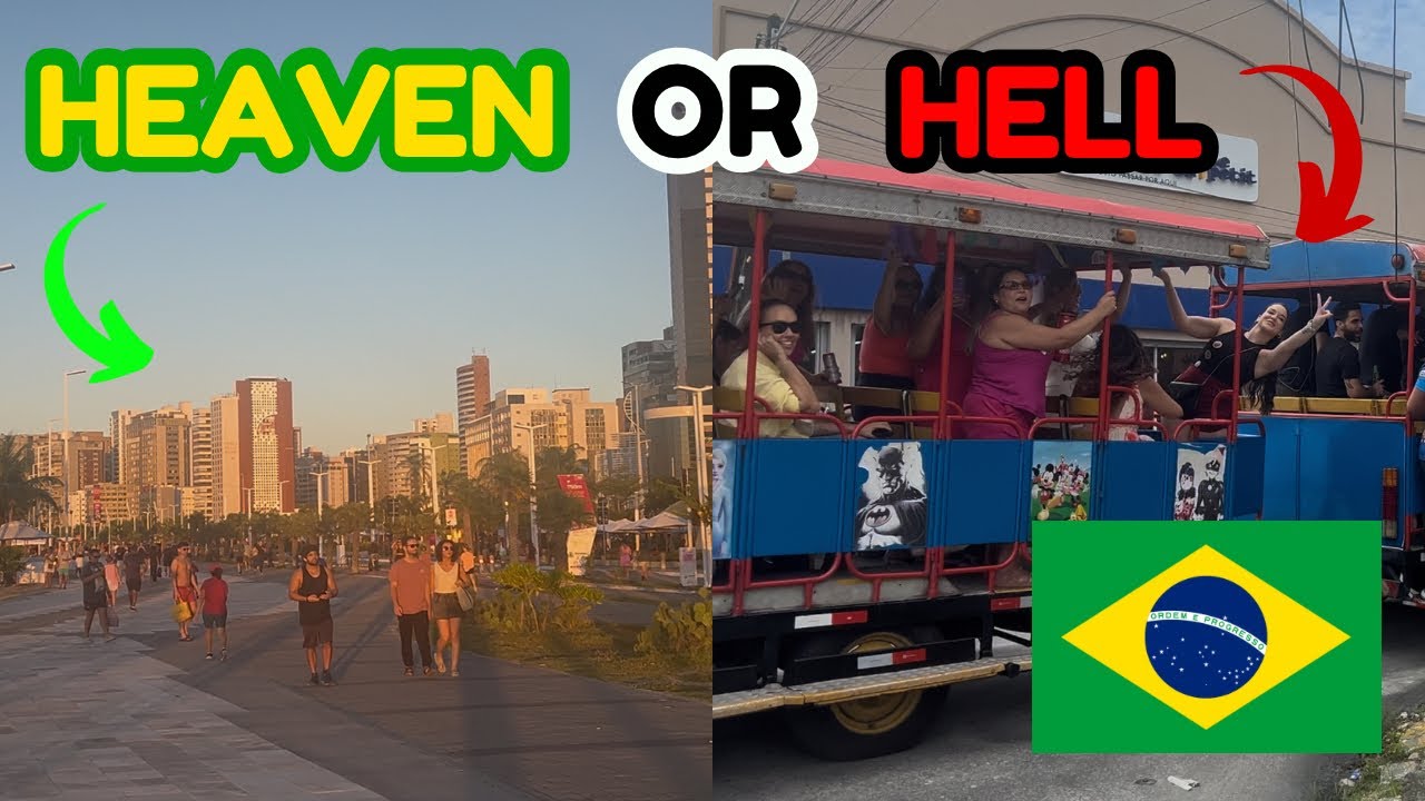 ⛔️ Is FORTALEZA Brazil’s most DANGEROUS city (or a tropical hidden gem… 🇧🇷)