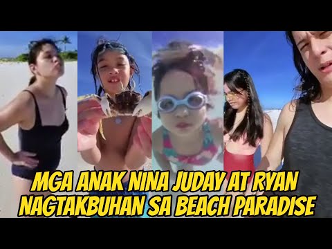 Judy Ann Santos at Ryan NAGTAKBUHAN sa Beach at NAKIPAGLARO sa Tatlong Anak!!