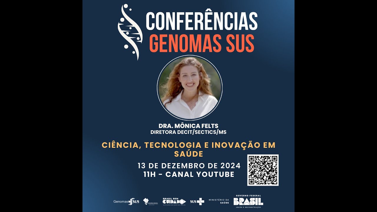 Conferências Genomas SUS - 13 de dezembro de 2024