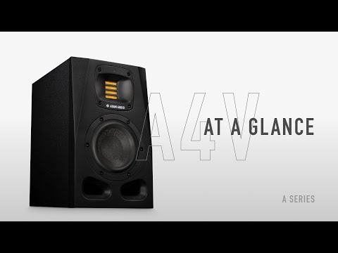 ADAM Audio A4V 4-inch Powered Studio Monitor | Sweetwater ADAM Audio A4V 4-inch Powered Studio Monitor | Sweetwater