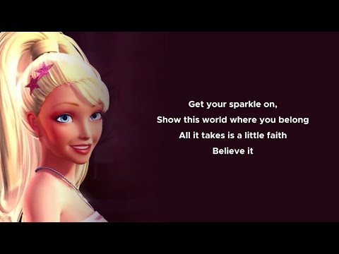 Barbie - Get Your Sparkle On - Lyrics (A Fashion Fairytale)