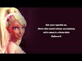 Barbie Get Your Sparkle On Lyrics A Fashion Fairytale