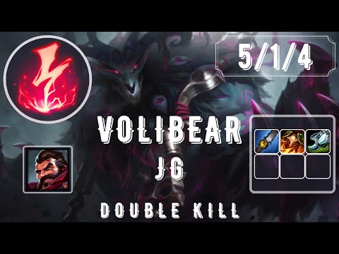 Cap 134 - LOL Volibear Jungle vs Grave Gameplay Highlights Montage 2020 打野精華 弗力貝爾 볼리베어 ボリベア