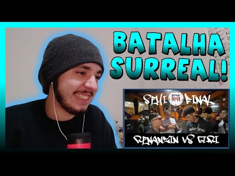 (MELHOR DA NOITE ?) 27° BATALHA NOIS POR NOIS - RENANZIN X GURI - SEMI- ITAQUERA - SP | REACT BAUEB