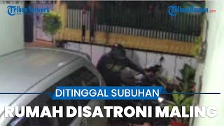 Rumah Warga Pulogadung Disatroni Maling saat Ditinggal Salat Subuh, Motor Raib Dicuri