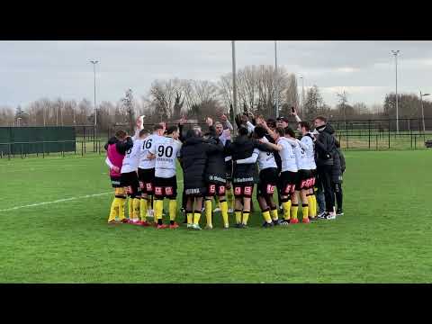 2e Afdeling VV A; KFC Merelbeke - KSC Lokeren-Temse : 0 - 2 🙌🏻🥳😁! ⚪️⚫️🌕❤️