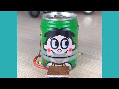 How to Make a Robot Eats Coins -The Whole Process Of Making Cans and Eating Coin Robots
