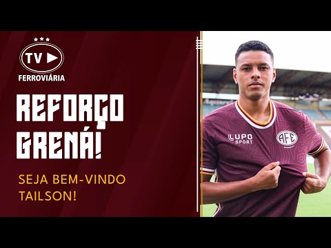 A TV Ferroviária conversou com o novo reforço da AFE, o atacante Tailson!