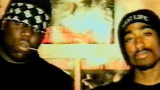 Biggie accompanies Tupac together on stage and performs "Whatchu Want" and "Party and Bullshit".