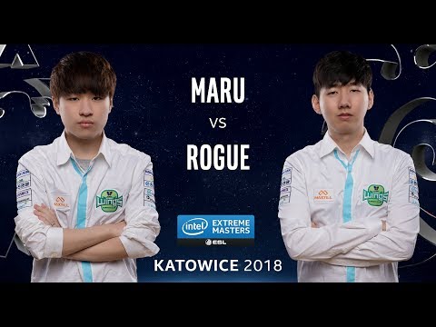 StarCraft II - Maru [T] vs. Rogue [Z] - Semifinal - IEM Katowice 2018