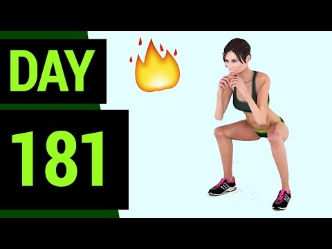 Day 181 - Daily Workout Plan: LOWER BODY DAY (85 Calories)