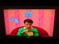 Blues Clues Thinking Time What Does Blue Want To Do On A Rainy Day