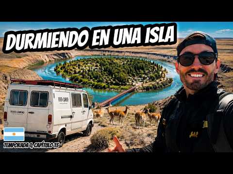 DORMIMOS en una ISLA en medio de la PATAGONIA 🇦🇷🏝️