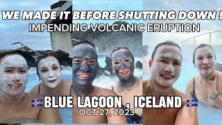 TOTALLY WORTH IT ! THE BLUE LAGOON , ICELAND ( WEEK BEFORE SHUTTING DOWN ) #iceland #bluelagoon