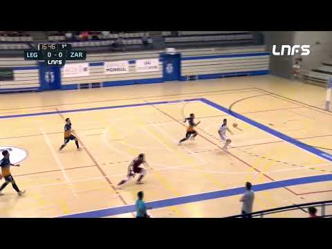 Gol Adri Ortego (0-1) Leganes FS - Sala 10 Zaragoza. J2, 2Div. LNFS