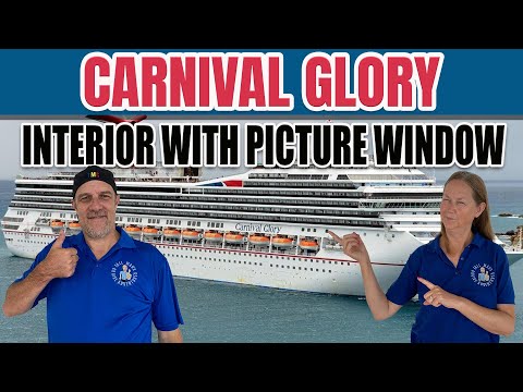 Thumbnail for Carnival Glory Interior with Picture Window Cabin 6202 | Tall Man's Cruise Adventures