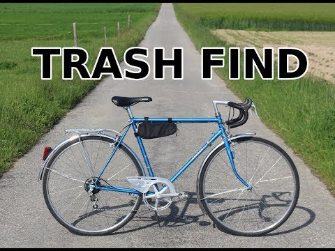 Trash pile road/city bike restoration and Orfos bike lights