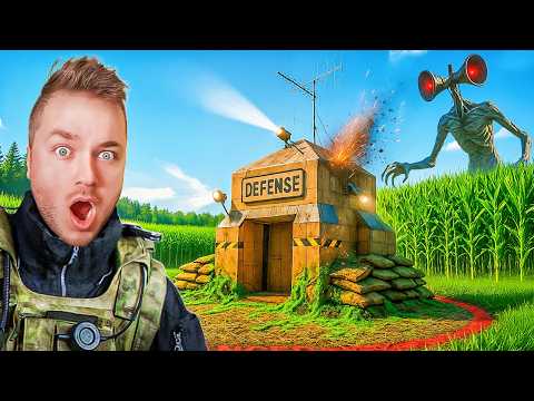 We Built the ULTIMATE Siren Head DEFENCE Bunker… ATTACK INCOMING!