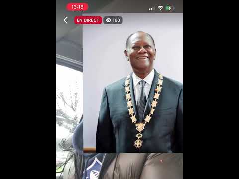 AMIRAL BLINDÉ DEPOSE SES BAGAGES AU RHDP..