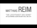 Matthias Reim "Die Leichtigkeit des Seins ...