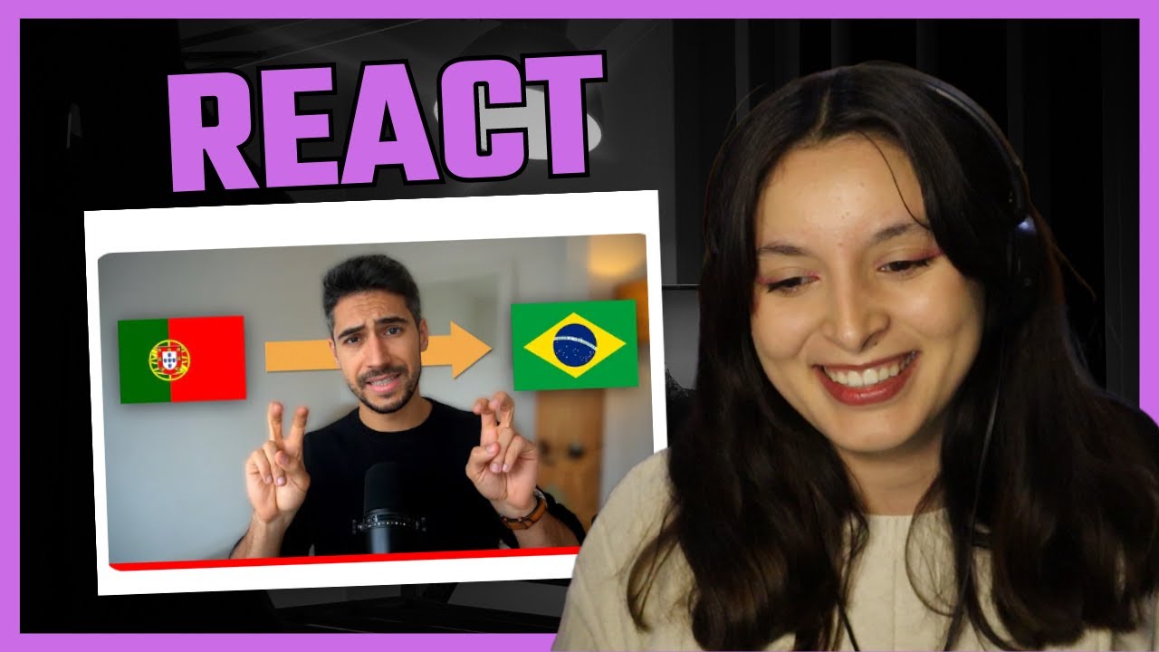 A Gramática Portuguesa está FICANDO mais Brasileira | REACT